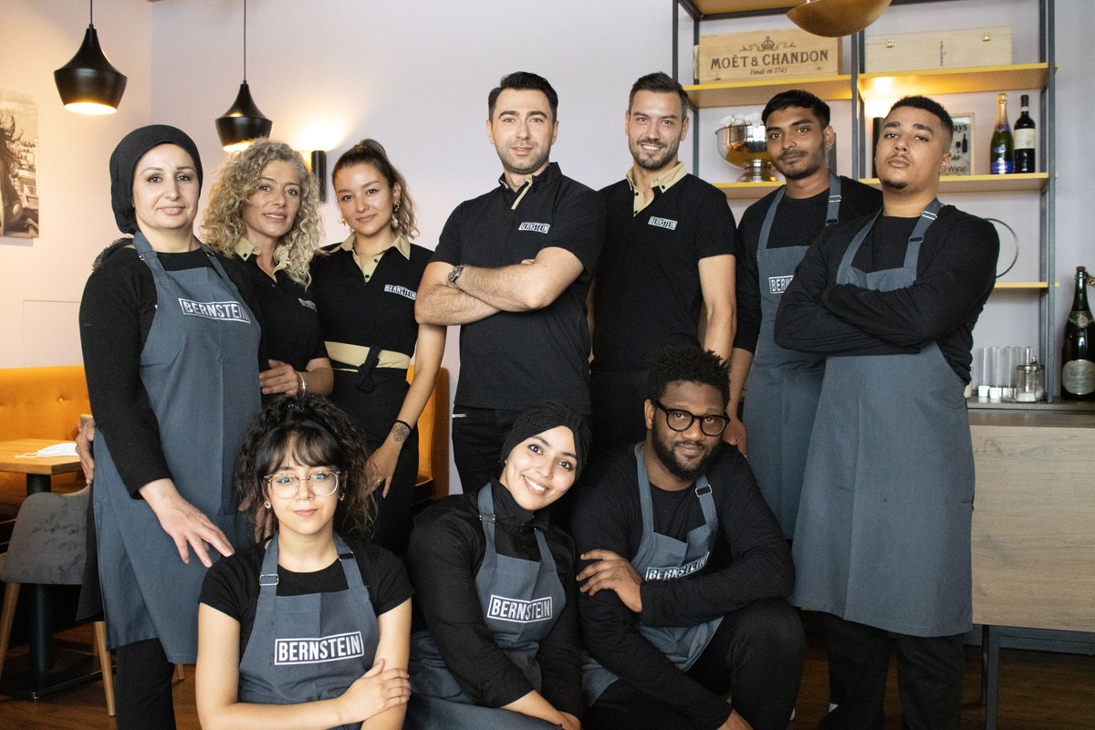 Das Team des Café Bernstein Dortmund