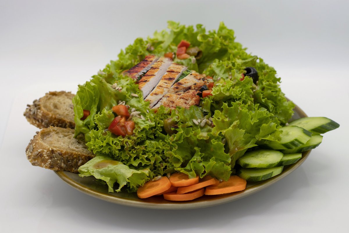 Chicken Steak Salat