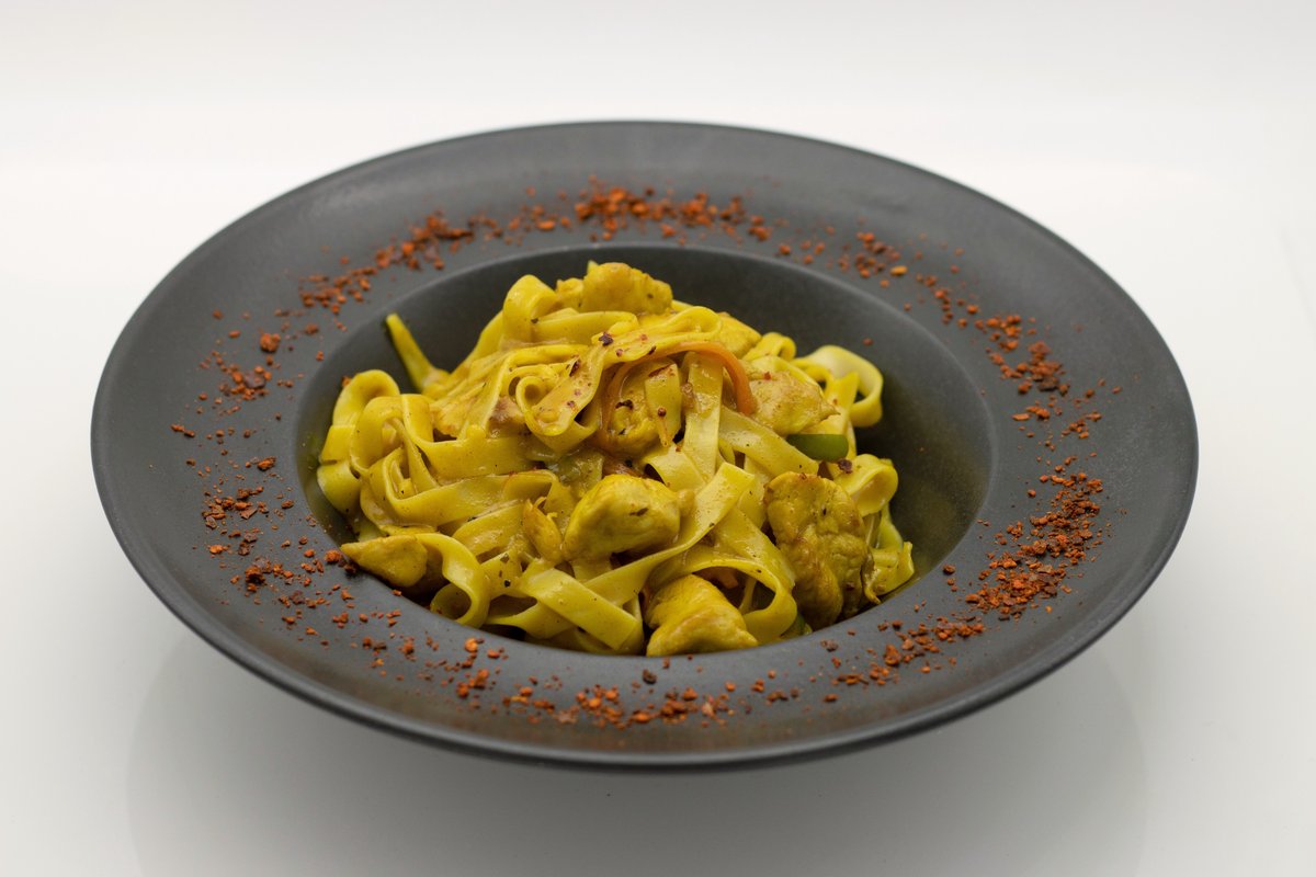 Tagliatelle Pollo Curry
