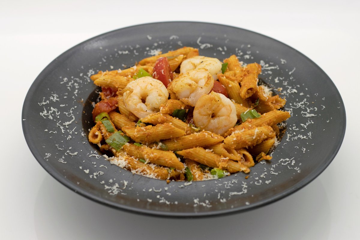 Penne con Gamberetti