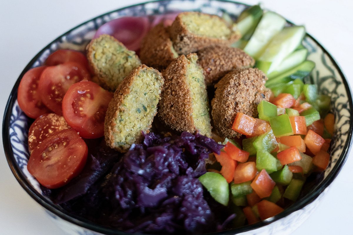 Vegane Falafel Bowl