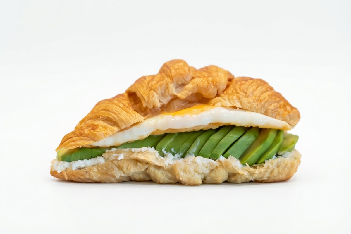 Croissant Spiegelei