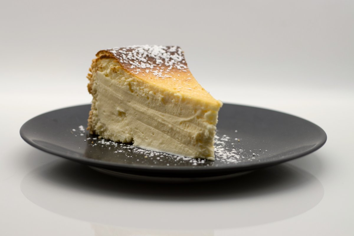 Käsekuchen im Café Bernstein in Dortmund